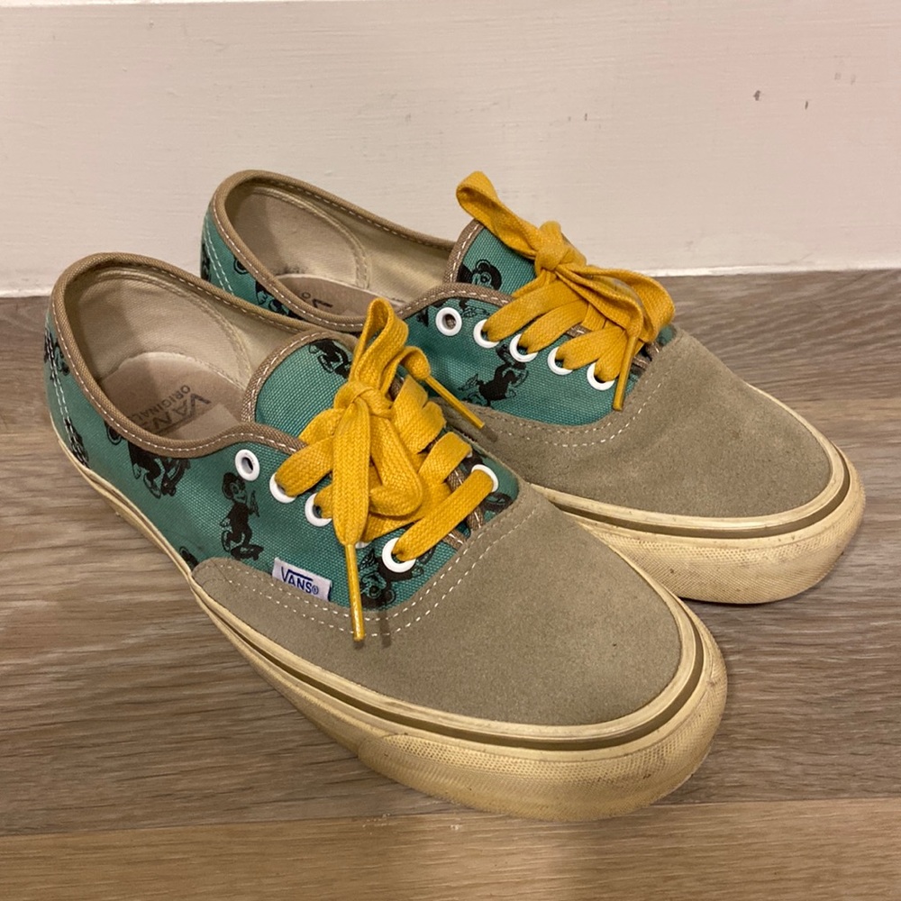 Vans Vault OG Authentic LX Skate Monkey Dune